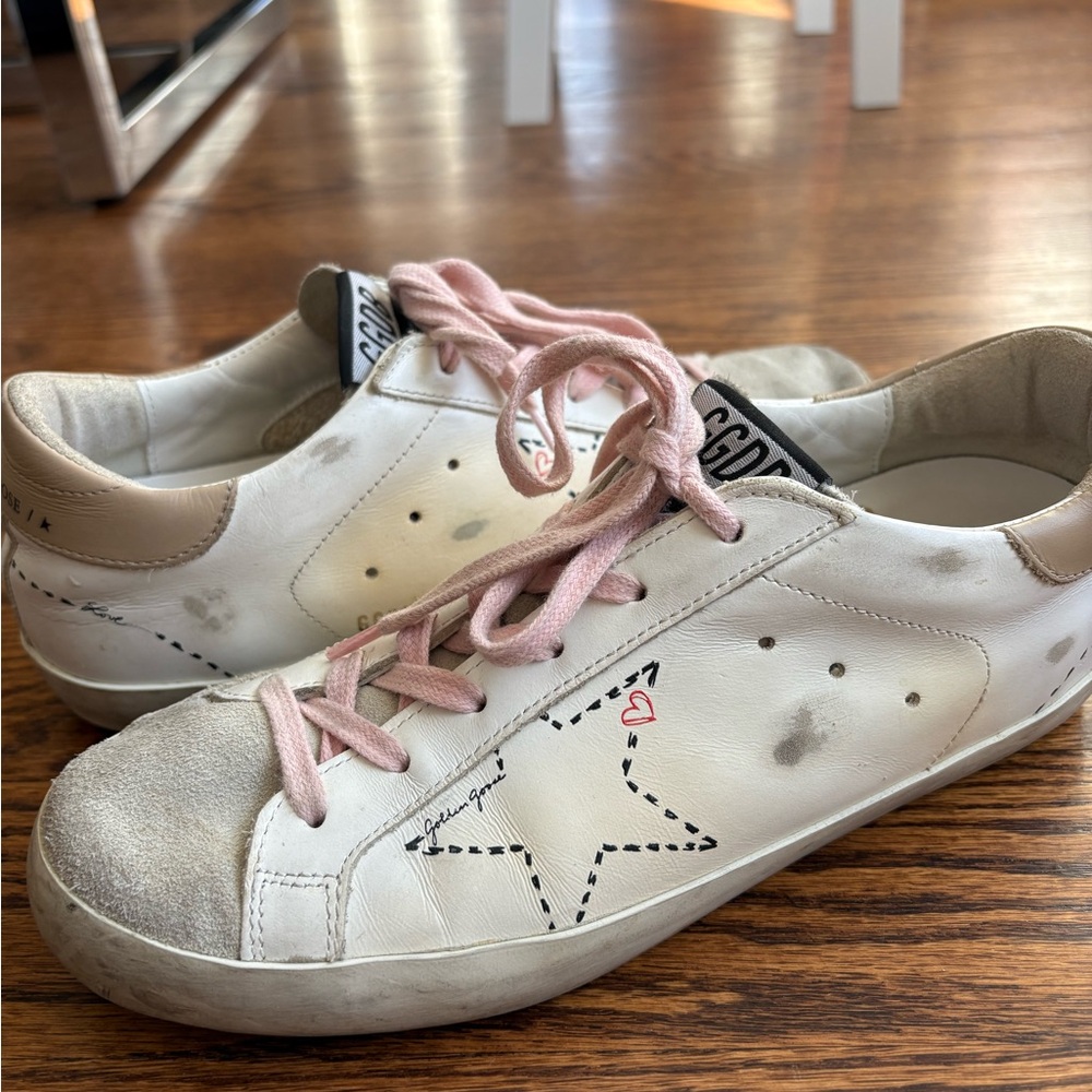 Golden Goose Women’s Low-Top Superstar Sneakers size 38